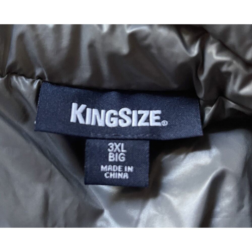 Ks Sport By Kingsize Men's Big & Tall Lightweight Packable Puffer Yellow 3xl View 2